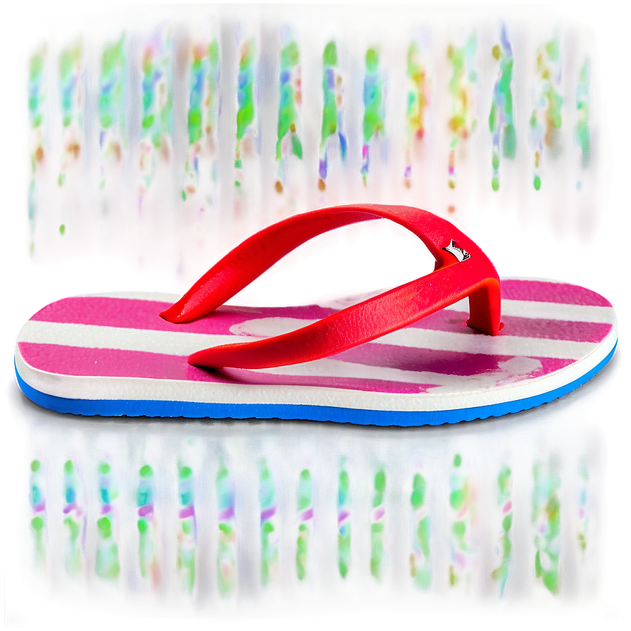 Striped Flip Flop Collection Png Jsh83 PNG Image