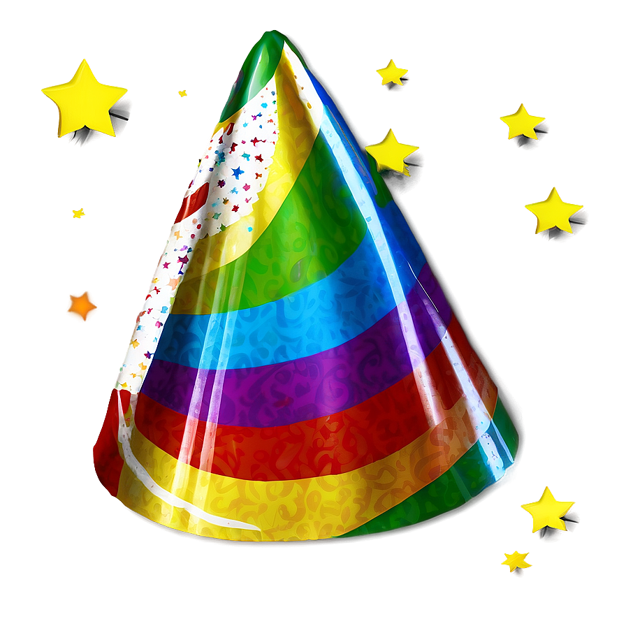 Striped Party Hat Png 05042024 PNG Image