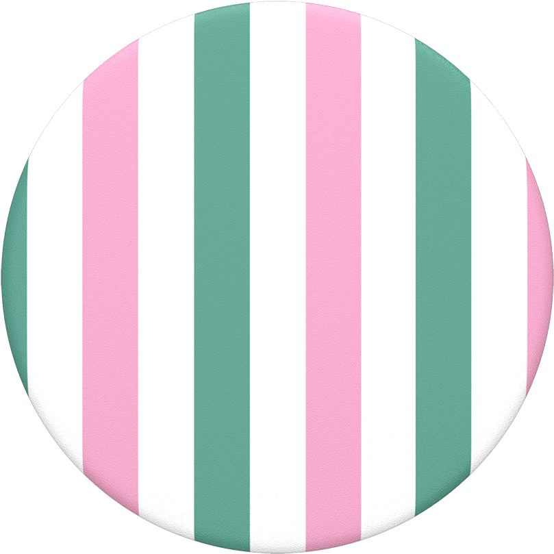 Striped Pinkand Green Circle Background PNG Image