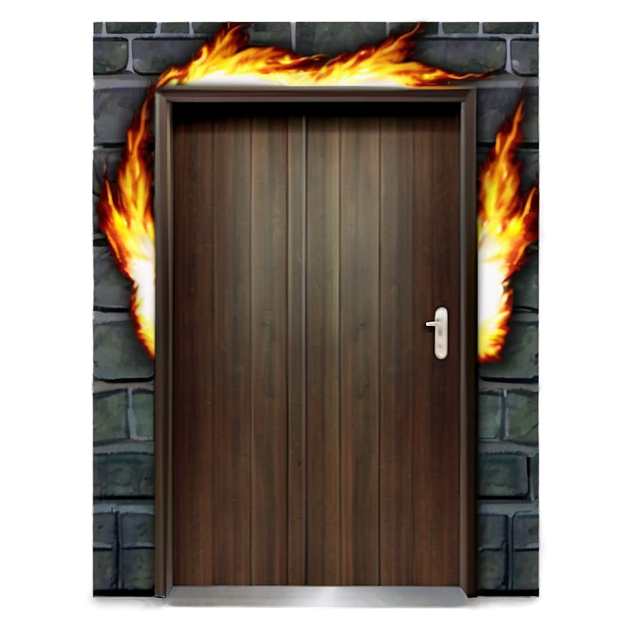 Strong Fire Door Png Bew PNG Image