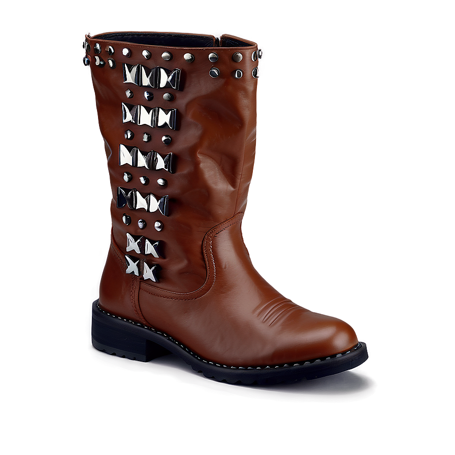 Studded Boots Png Wgy2 PNG Image