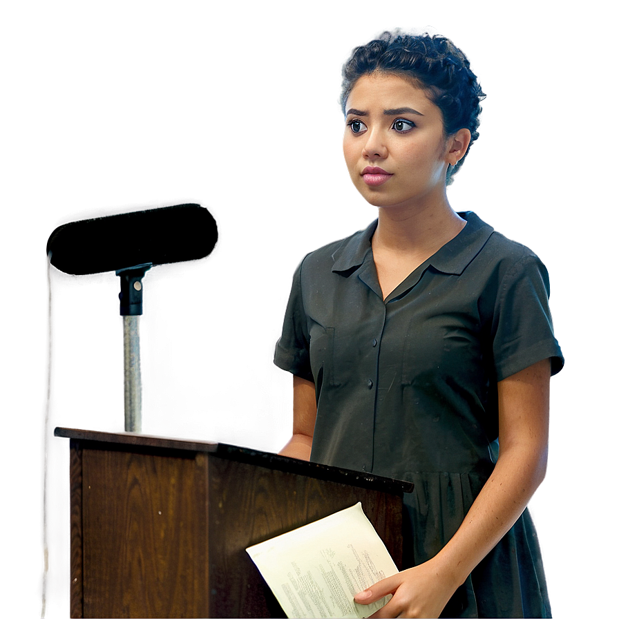 Student In Debate Png 65 PNG Image