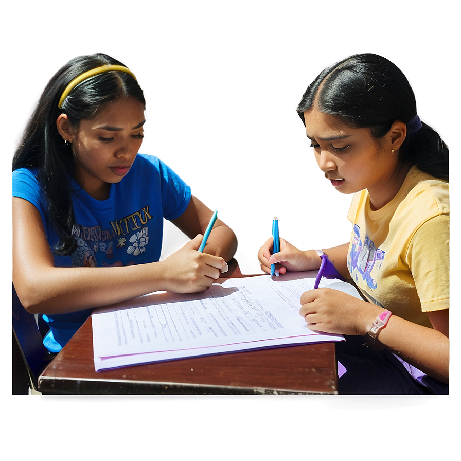 Student Writing Exam Png Ryw93 PNG Image