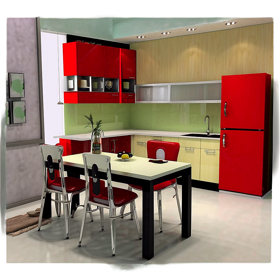 Studio Apartment Interior Png Deo PNG Image