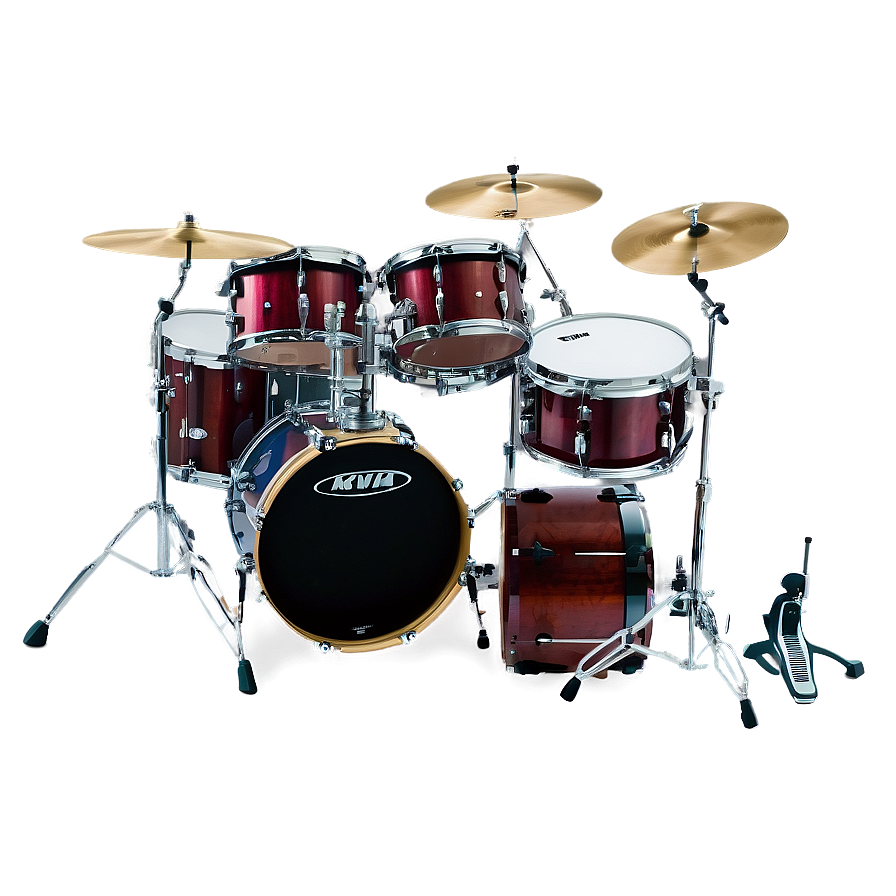 Studio Drum Kit Png Hgx31 PNG Image