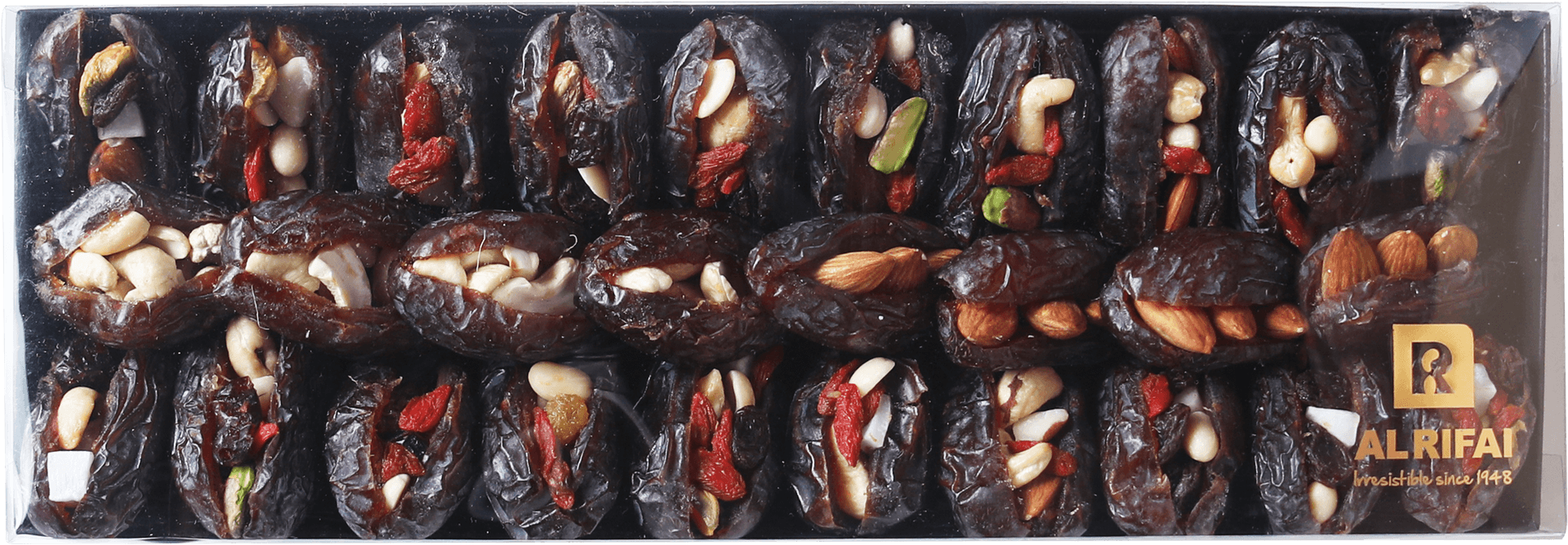 Stuffed Dates Assorted Nutsand Dried Fruit PNG Image