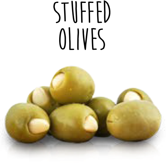 Stuffed Green Olives PNG Image