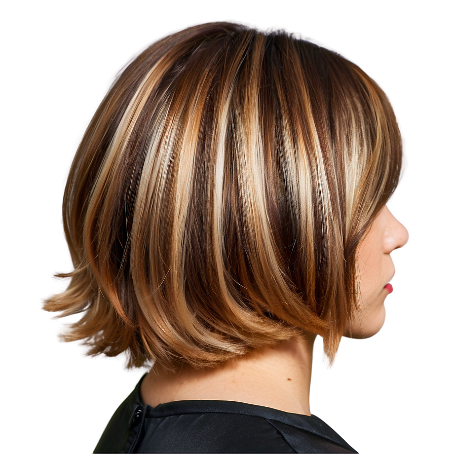 Stunning Short Hairstyle Png Twm PNG Image