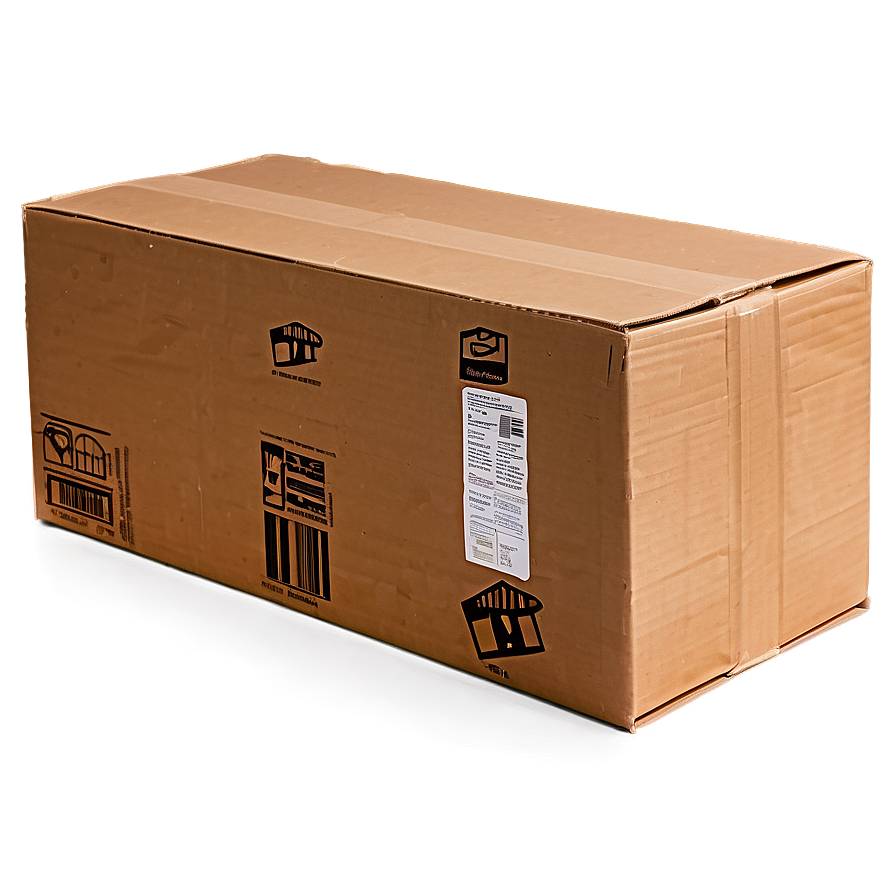 Sturdy Shipping Cardboard Box Png 99 PNG Image