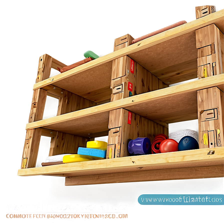 Sturdy Wood Shelf Builds Png Mks14 PNG Image