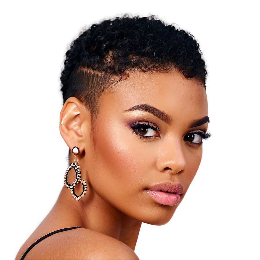 Styled Hair Edges Png Wrl48 PNG Image