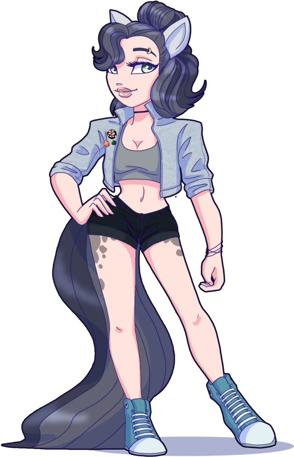 Stylish_ Anthro_ Character_ Illustration PNG Image