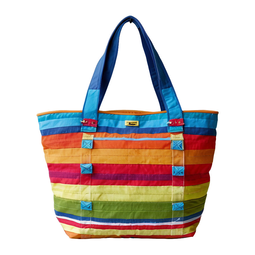 Stylish Beach Bag Design Png Bwy PNG Image