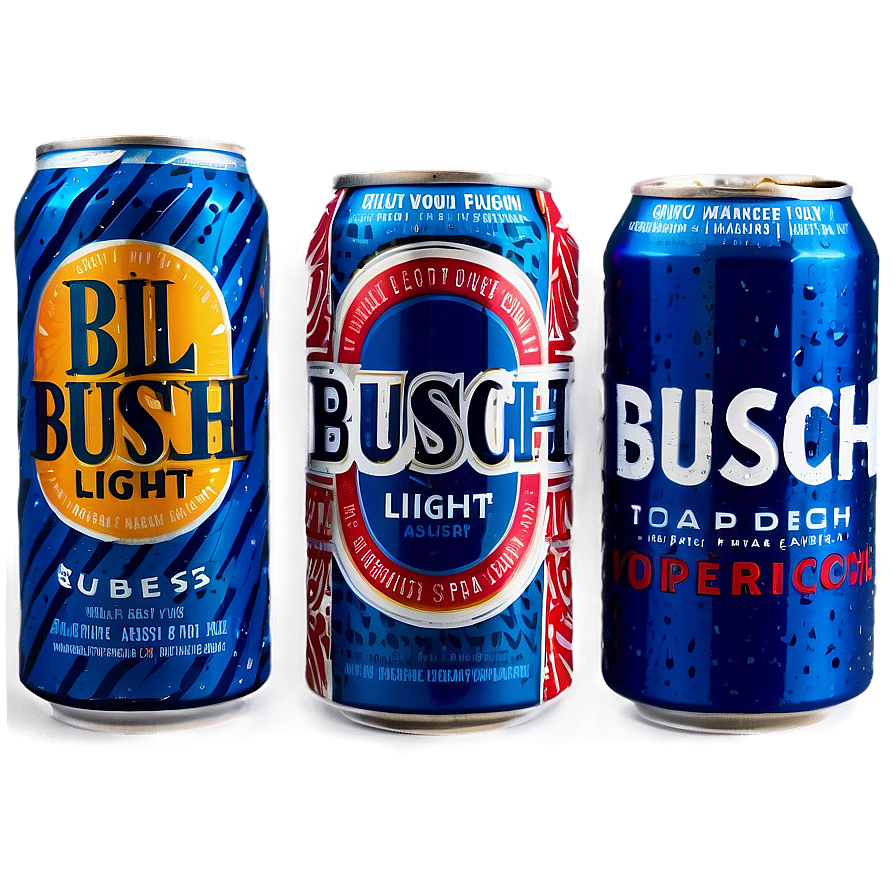 Stylish Busch Light Can Png Kae PNG Image