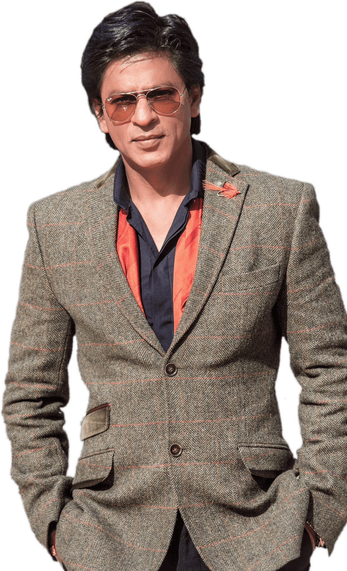 Stylish Manin Tweed Blazer PNG Image