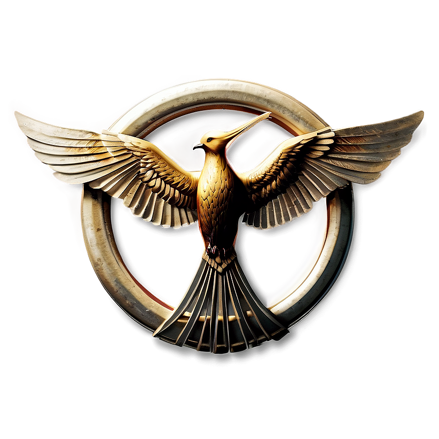 Stylish Mockingjay Graphic Png 68 PNG Image