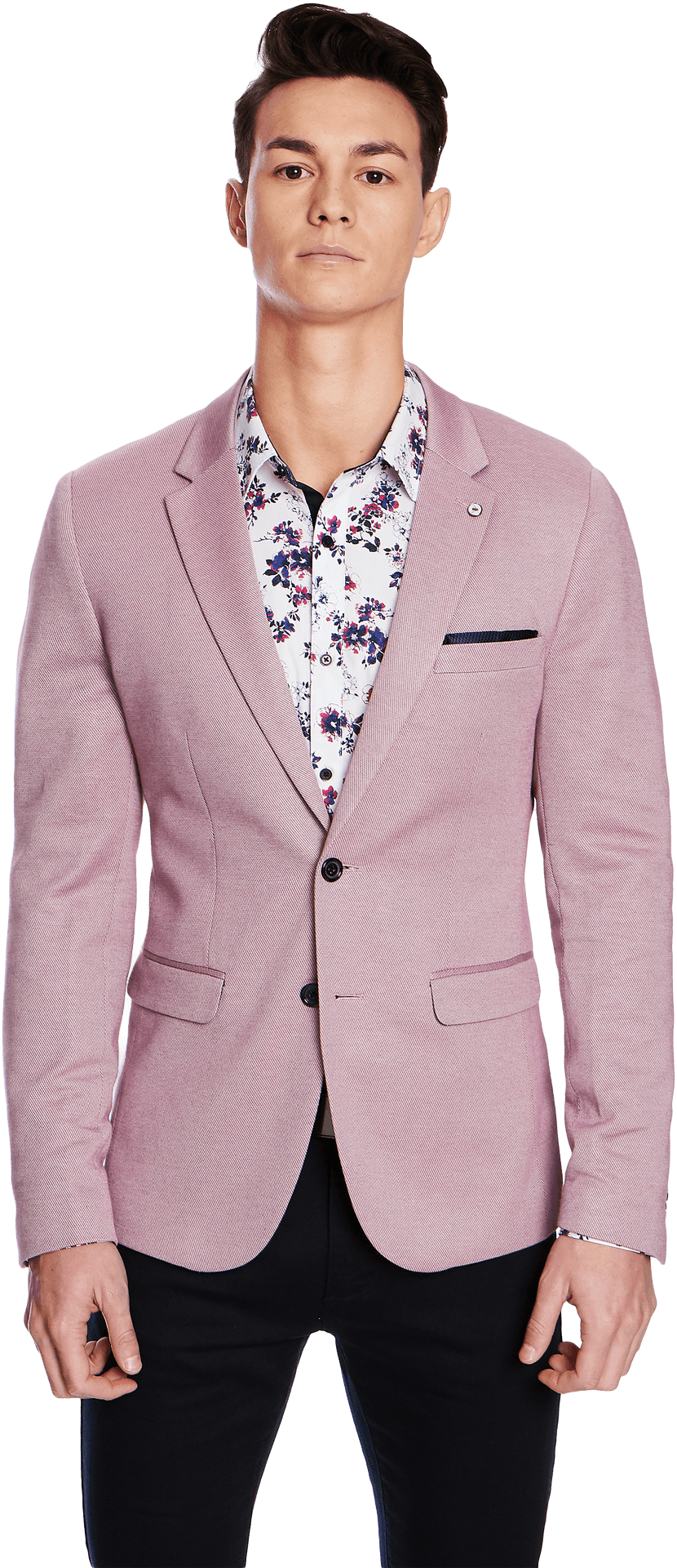 Stylish Pink Blazerfor Men PNG Image