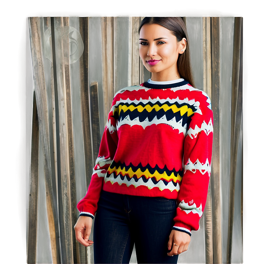 Stylish Red Sweater Png Ynq PNG Image