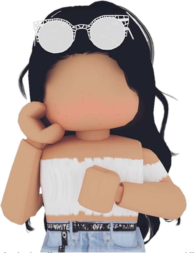 Stylish Roblox Avatar Pose PNG Image