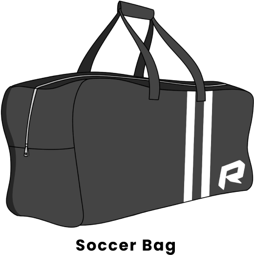 Stylish Sports Duffle Bag PNG Image