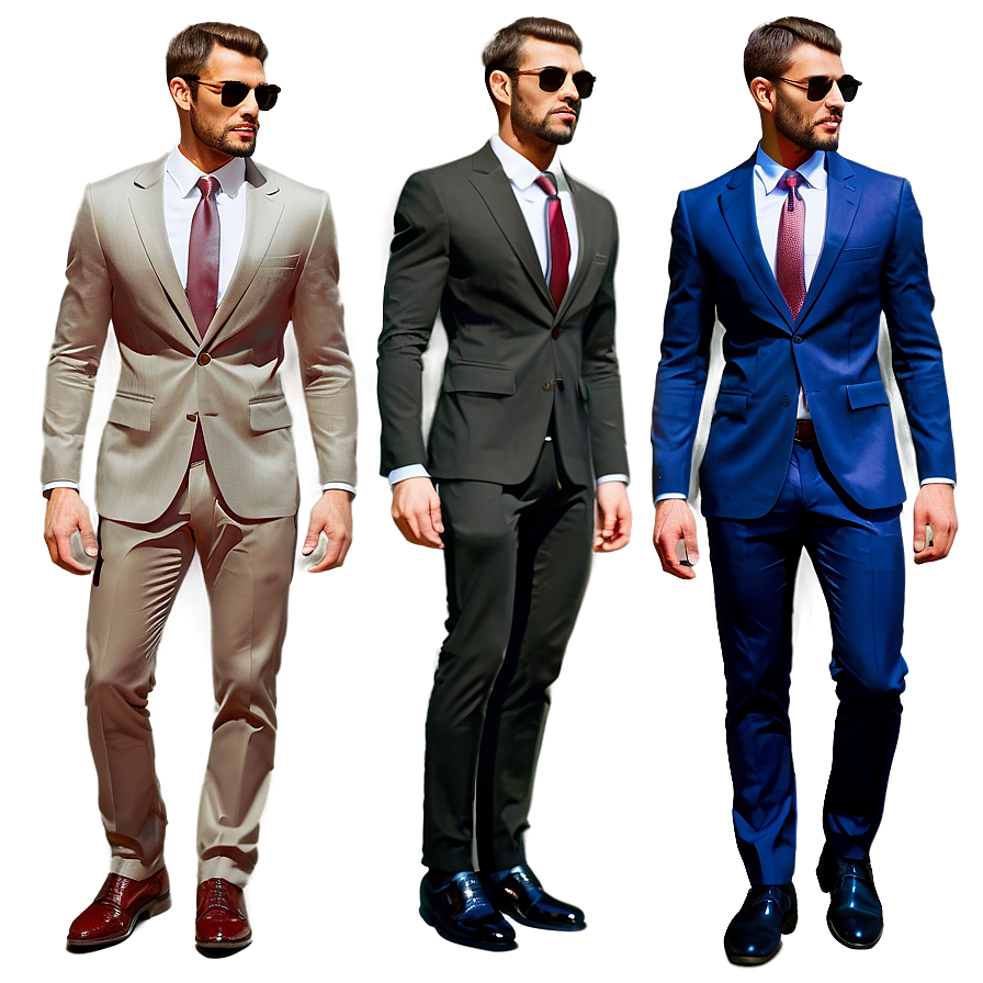 Stylish Suit Man Png Mdm5 PNG Image