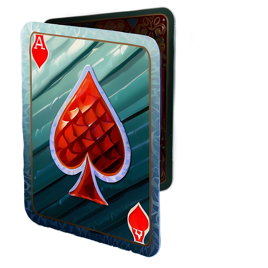 Stylized Ace Card Png 9 PNG Image