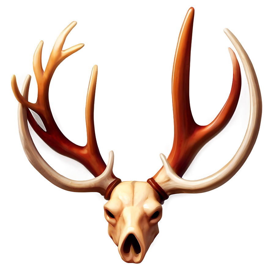 Stylized Antler Icon Png 06212024 PNG Image