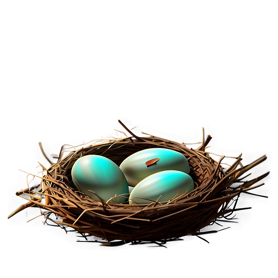 Stylized Bird Nest Png 05252024 PNG Image