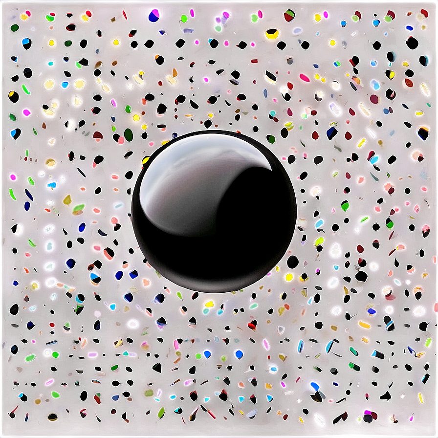 Stylized Black Dot Png Jjg PNG Image