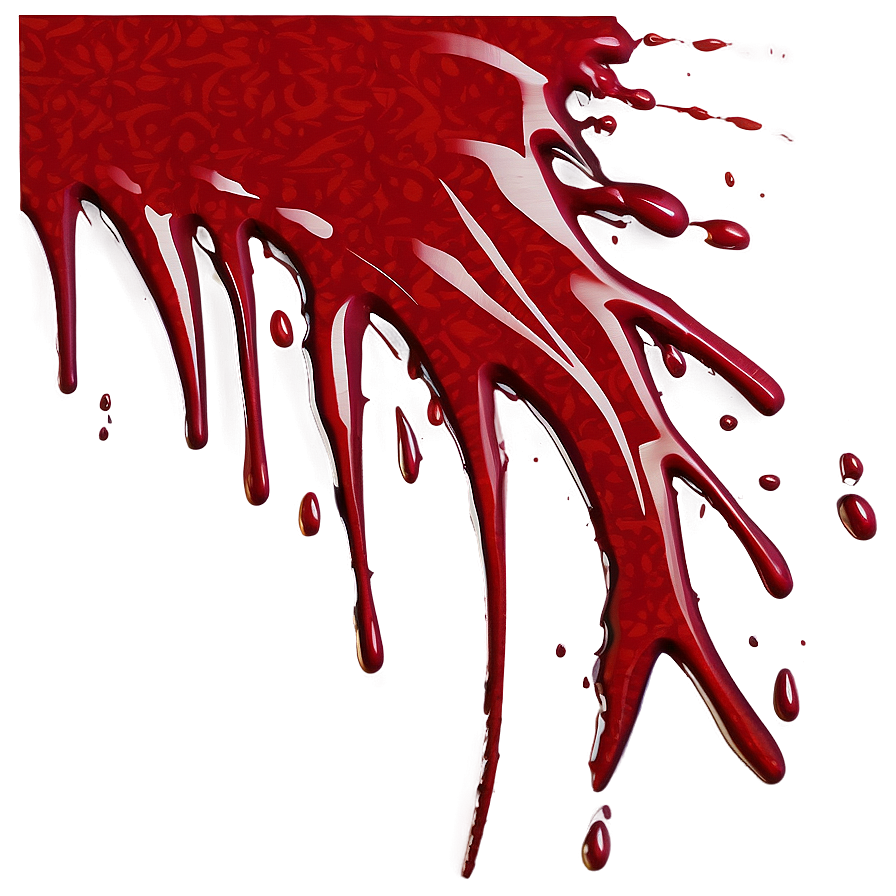 Stylized Blood Splatter Art Png 04302024 PNG Image