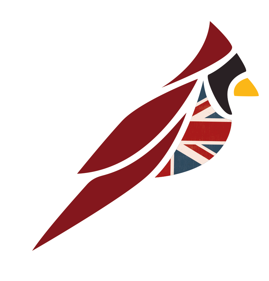 Stylized Cardinal Logo PNG Image