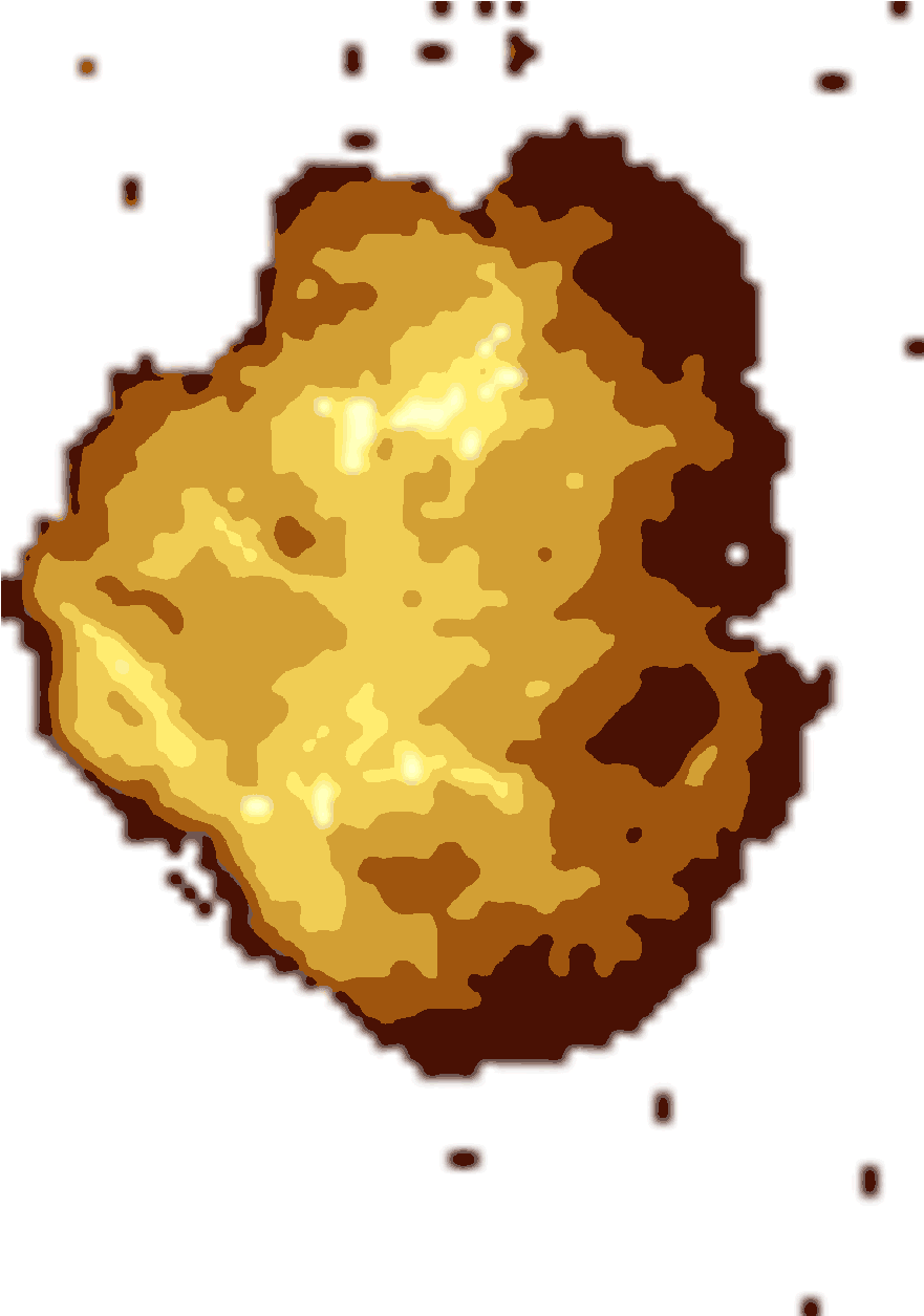 Stylized Cartoon Explosion PNG Image