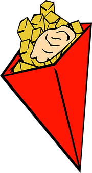 Stylized Cartoon Nachos PNG Image