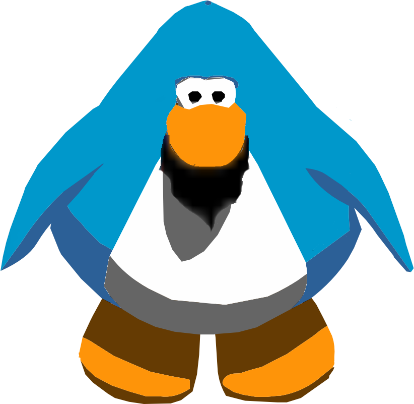 Stylized Cartoon Penguin Illustration PNG Image