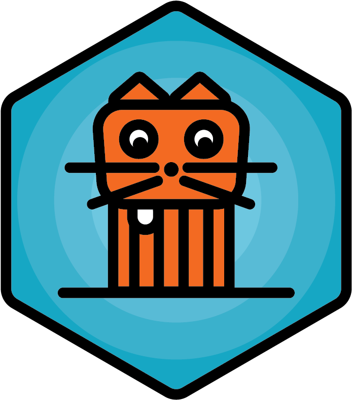 Stylized Cat Puppet Icon PNG Image