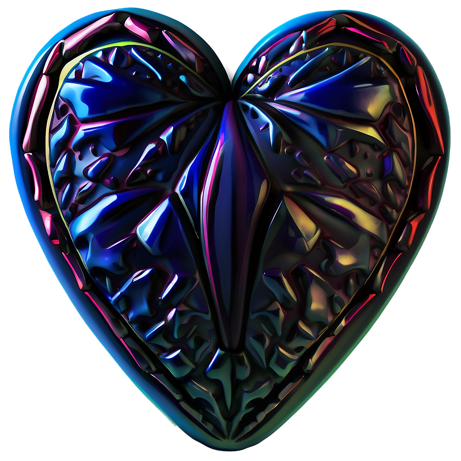 Stylized Corazon Pattern Png 3 PNG Image