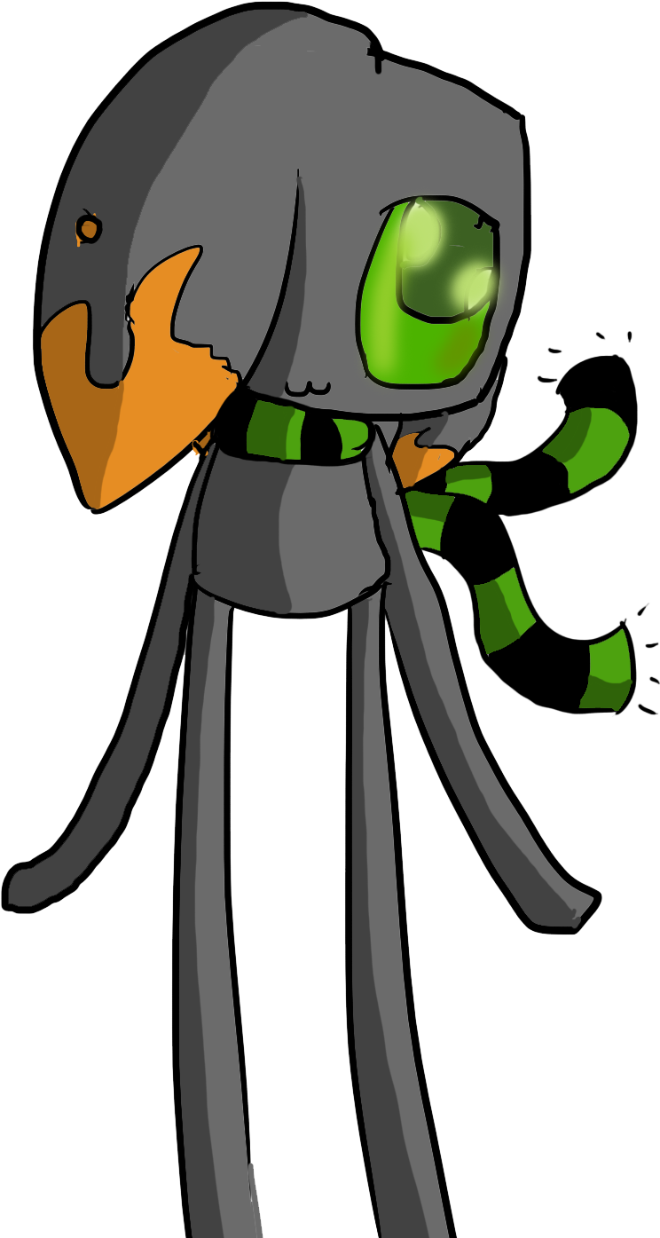 Stylized Enderman Artwork.png PNG Image