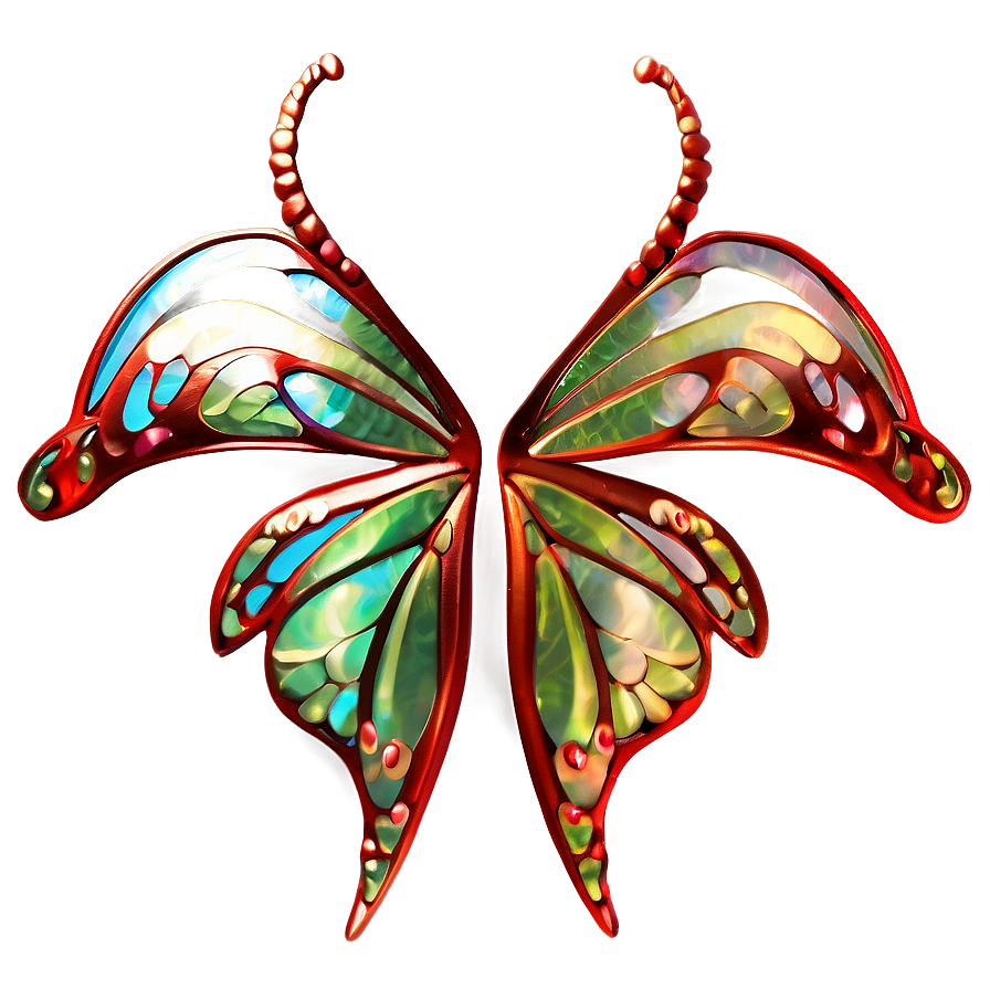 Stylized Fairy Wings Png Rnv PNG Image