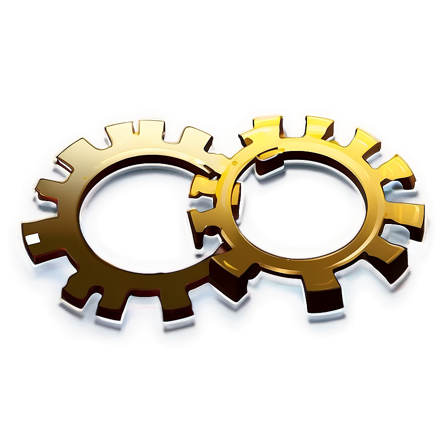 Stylized Gear Icon Png 05252024 PNG Image