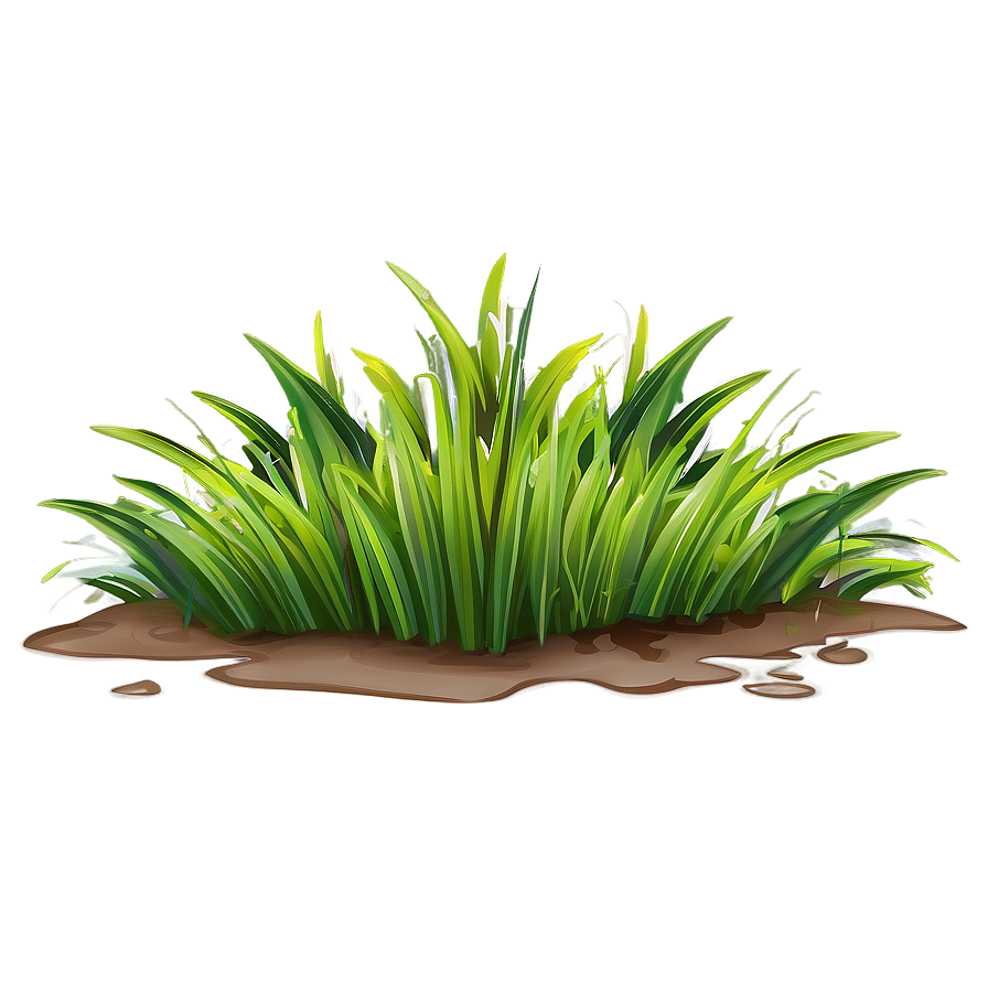 Stylized Grass Clipart Png 06272024 PNG Image