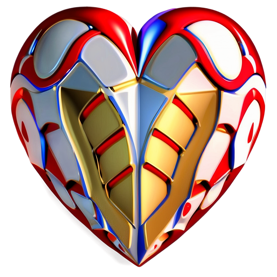 Stylized Heart Vector Png 06132024 PNG Image