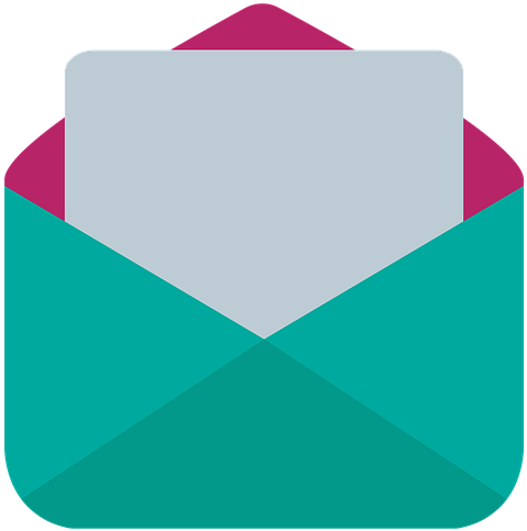 Stylized Inbox Icon PNG Image