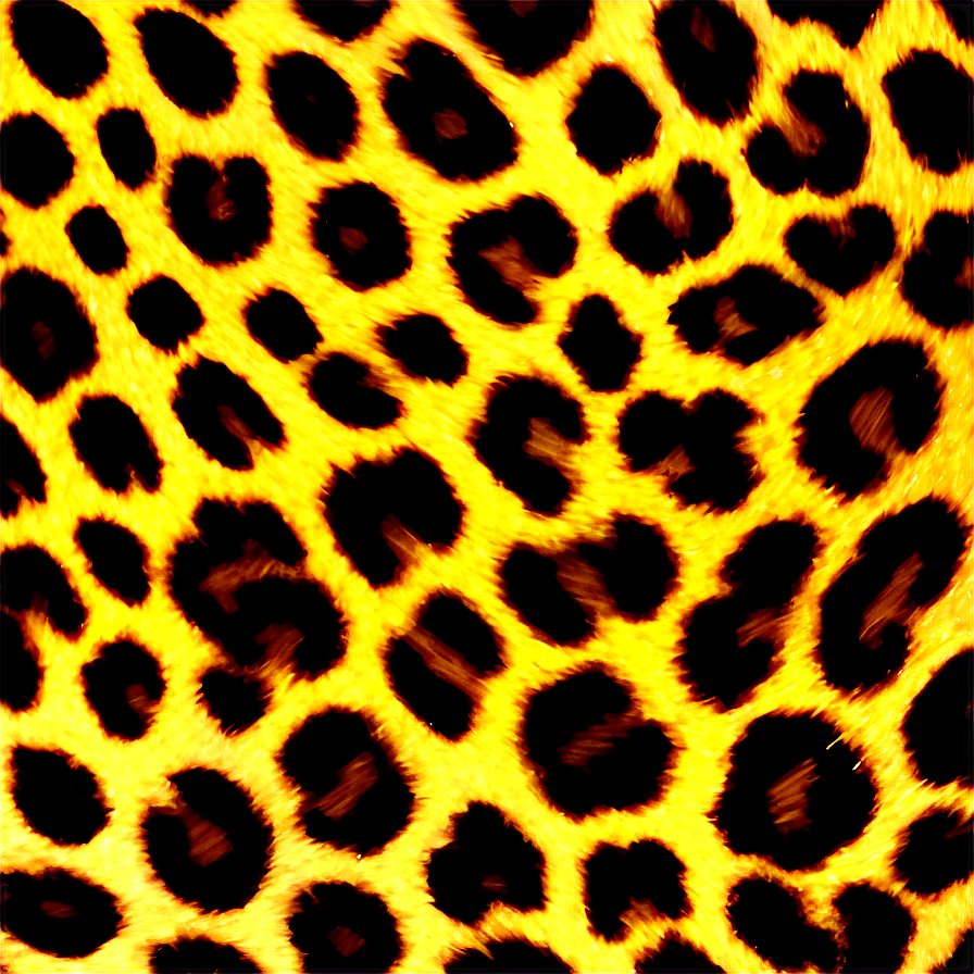 Stylized Leopard Texture Png Ohi41 PNG Image