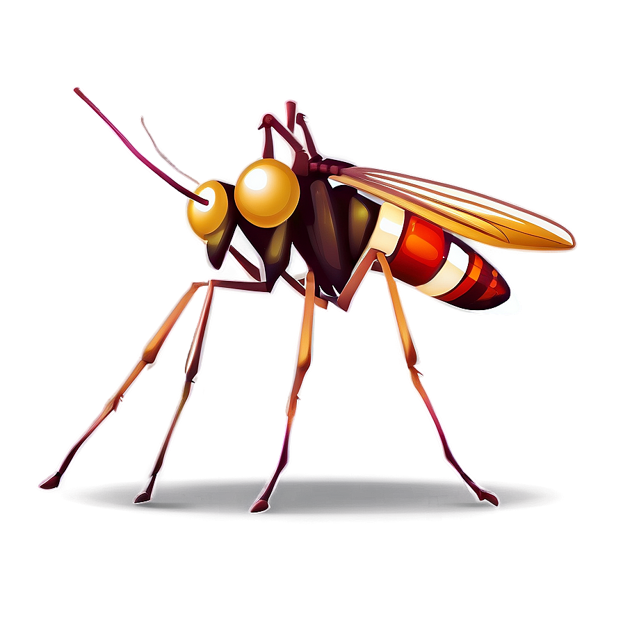 Stylized Mosquito Png 05242024 PNG Image