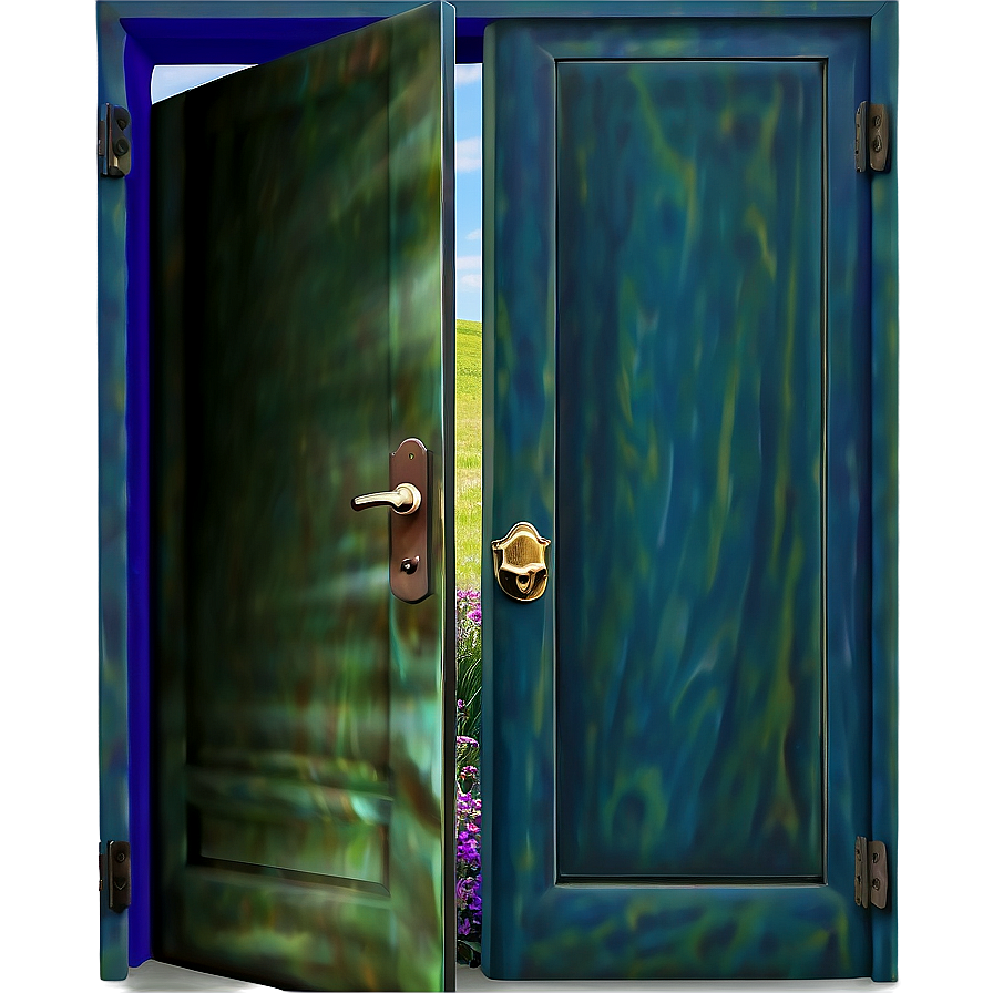 Stylized Open Door Artwork Png Plr51 PNG Image