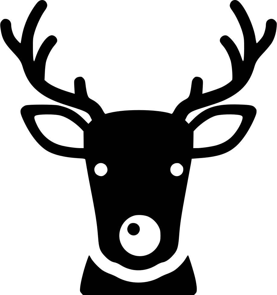 Stylized Reindeer Graphic PNG Image