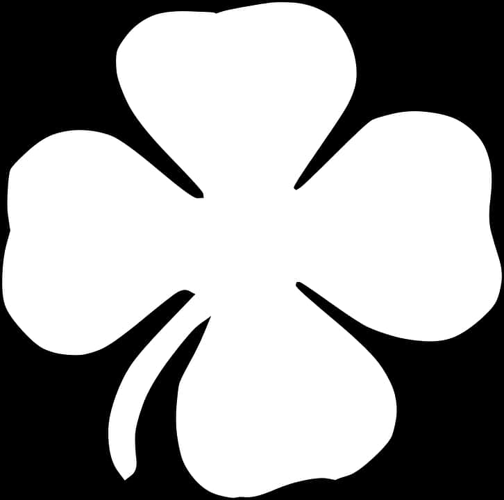 Stylized Shamrock Graphic PNG Image