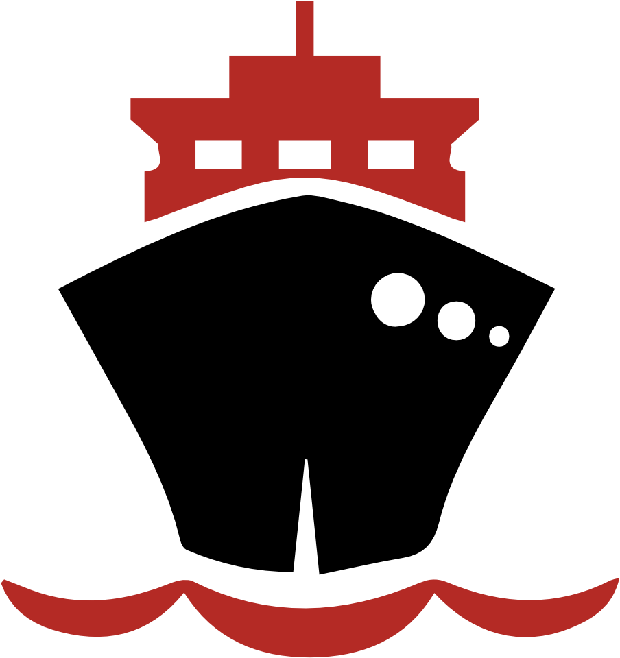 Stylized Ship Icon PNG Image