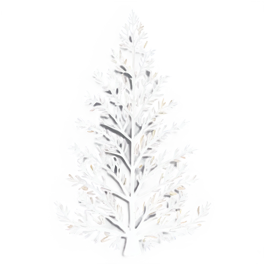 Stylized Tree Outline Png Boc PNG Image