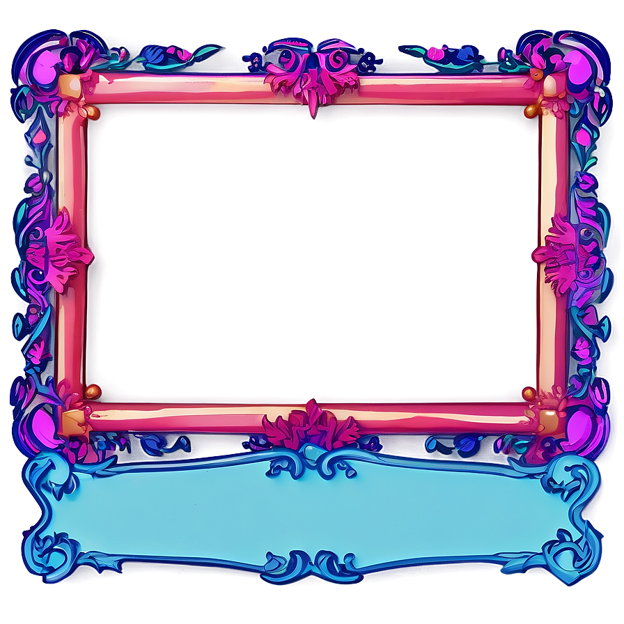 Stylized Video Frame Pattern Png Lwu PNG Image